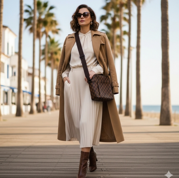 Authentic Louis Vuitton Damier Olaf PM Shoulder Bag MI1024 - Picture 2 of 12